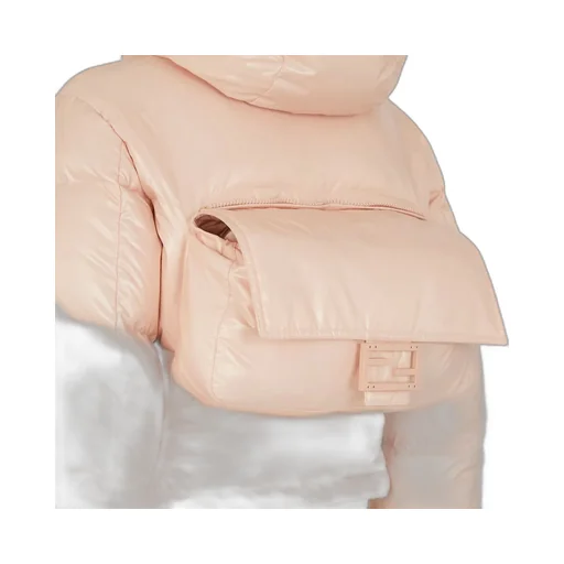 Cropped Zip-Up Padded Jacket