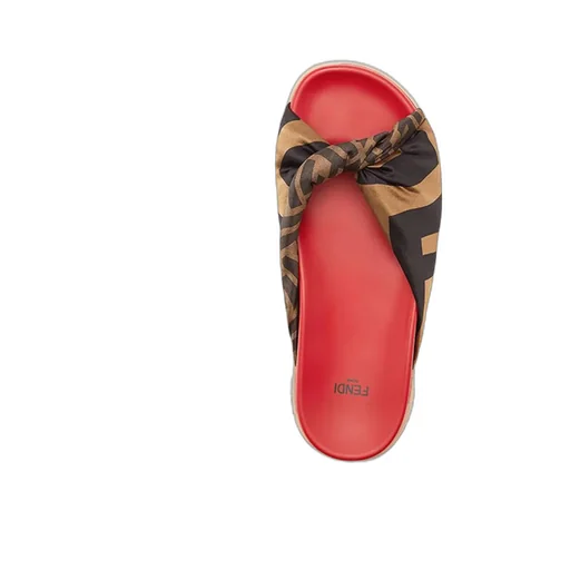 Silk Cross Slippers