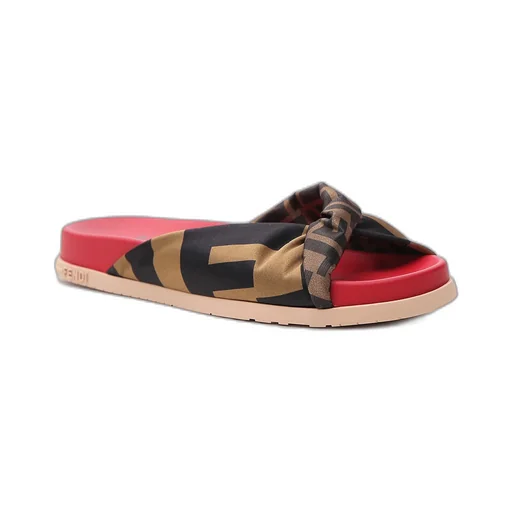 Silk Cross Slippers