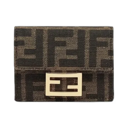 Ff Motif Tri-Fold Wallet