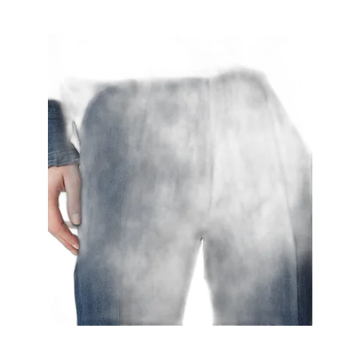 Elasticated-Waist Jeans
