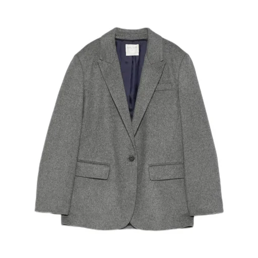 Single-Breasted Peak-Lapels Jacket