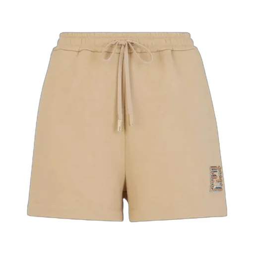 Ff Sequin-Embellished Drawstring Shorts