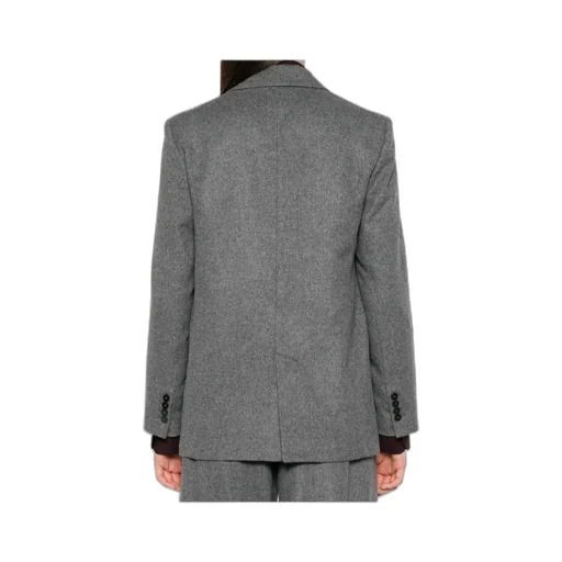 Single-Breasted Peak-Lapels Jacket