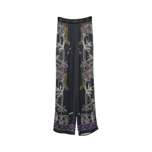 Elastic Waist Casual Pants