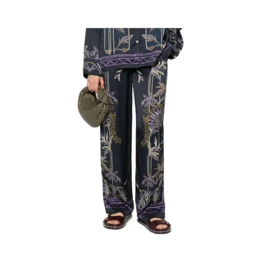 Elastic Waist Casual Pants