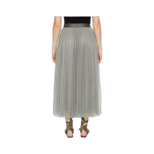 Pleated Tulle Skirt