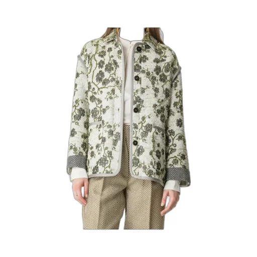 Jacquard Jacket La Lune En Fleur