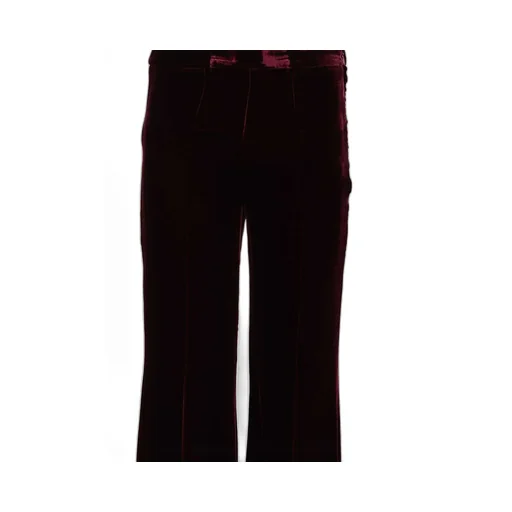 Velvet Flare Pants