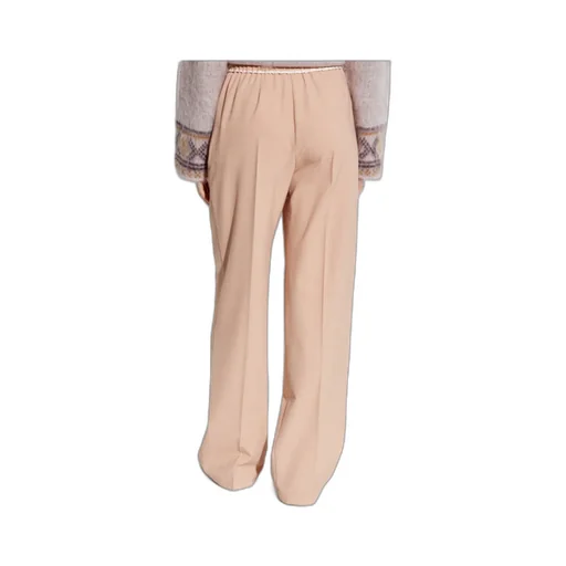 Creased Casual Pants