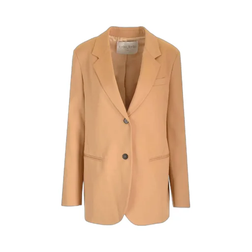 Twill Single-Breasted Jacket