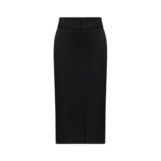 High-Waisted Midi Skirt