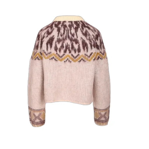 Jacquard Cardigan