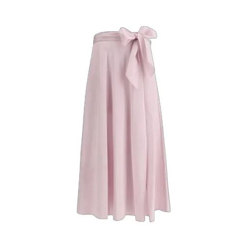 Wrap Midi Skirt