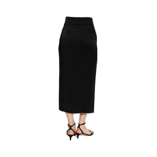 High-Waisted Midi Skirt