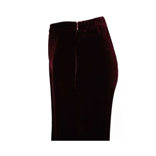 Velvet Flare Pants