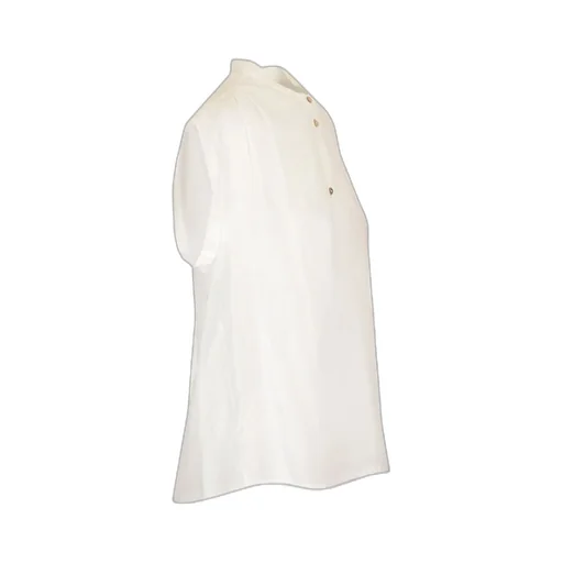 Sleeveless Button Shirt