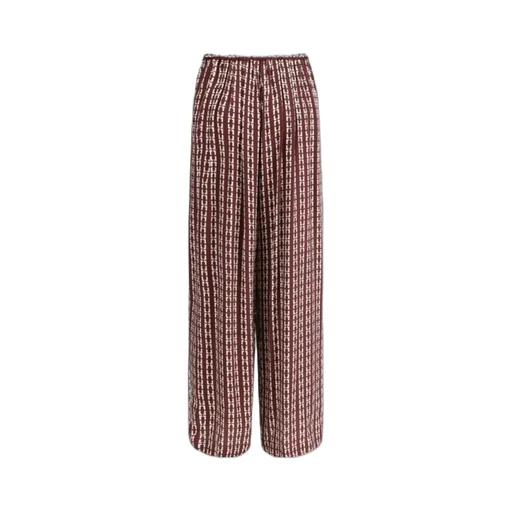 Geometric Pattern Printed Trousers