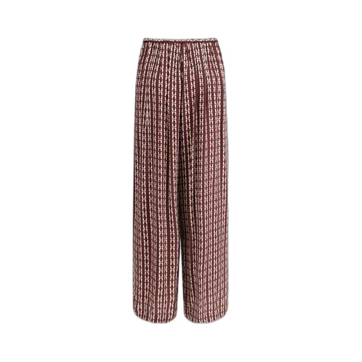 Geometric Pattern Printed Trousers