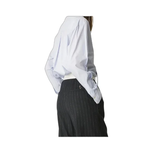 Grosgrain-Tie Poplin Shirt