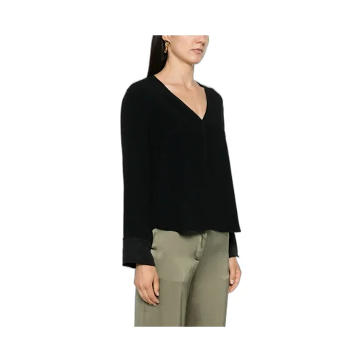 V-Neck Long Sleeve Top