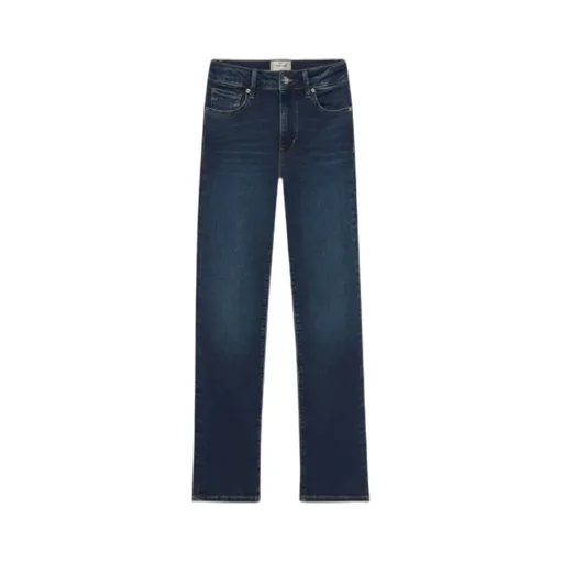 Whiskering-Effect Jeans