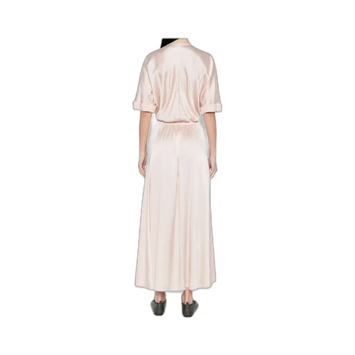 V-Neck Midi Dress