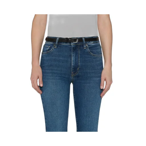 Whiskering-Effect Jeans