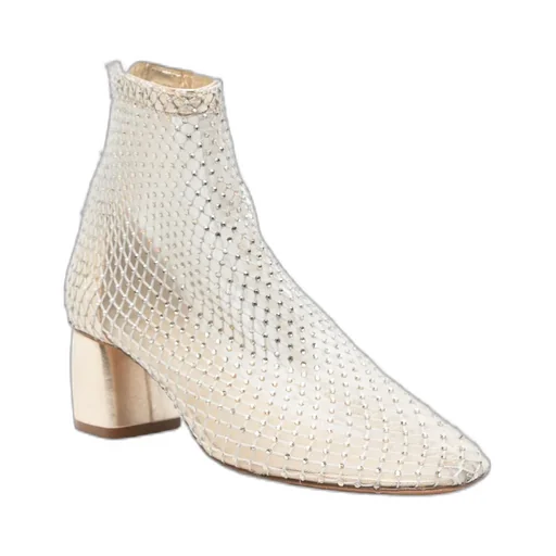 Mesh Ankle Boots
