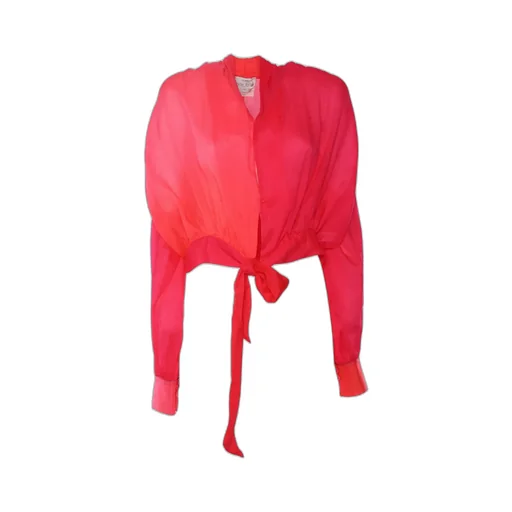 Color-Blocking Strappy Blouse