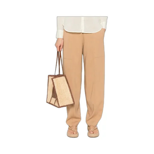 Elastic Waist Casual Pants