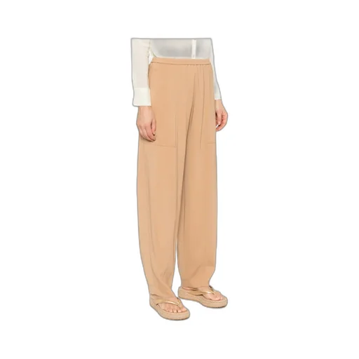 Elastic Waist Casual Pants