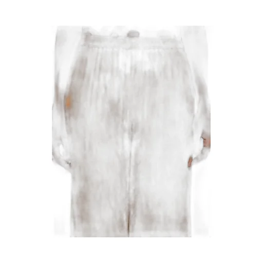 Elastic Waist Wide-Leg Pants