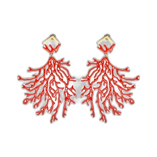 Ff Logo And Pin Buckle Earrings