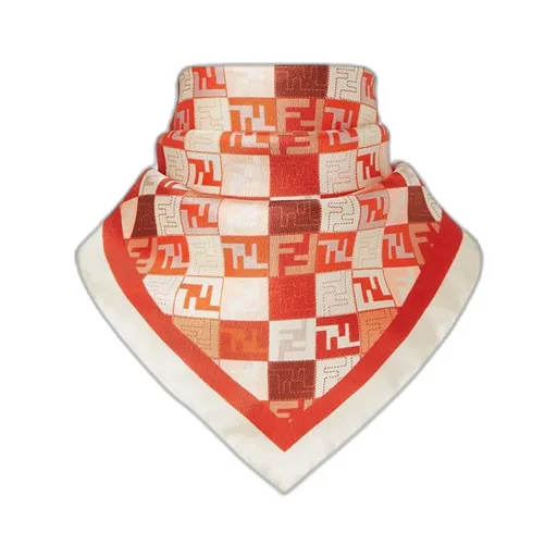 Ff Printed Finished-Edge Scarf