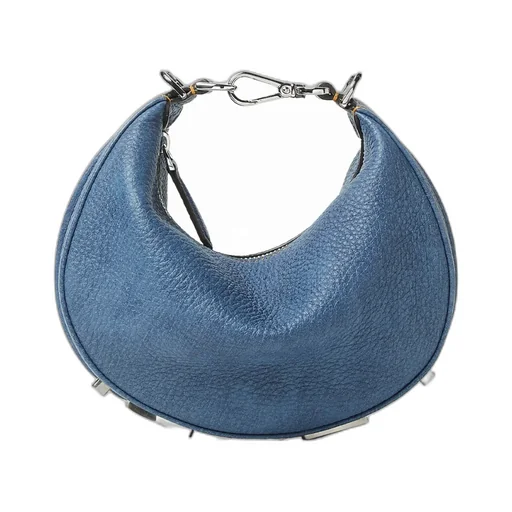 Fendigraphy Logo Lettering Mini Hobo Bag