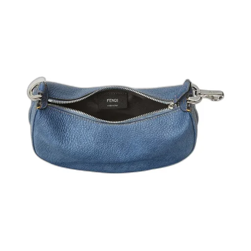Fendigraphy Logo Lettering Mini Hobo Bag