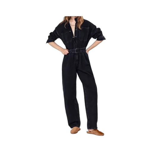 Long-Sleeved Jumpsuit