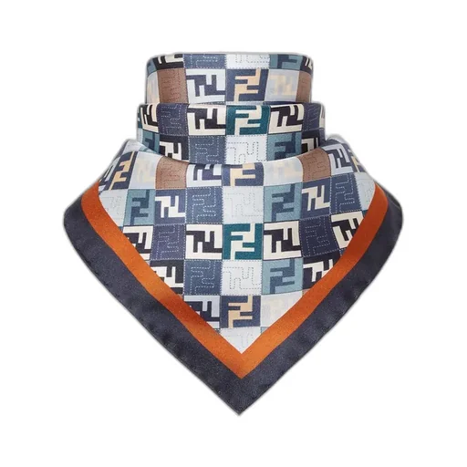 Ff Printed Finished-Edge Scarf