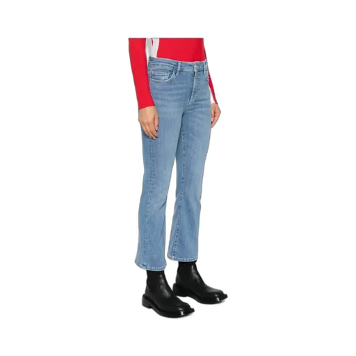 Le Crop Mini Bootcut Jeans