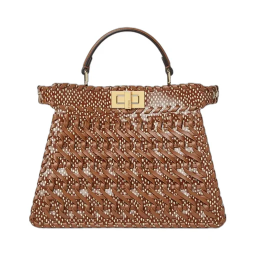 Interlaced Leather Bag