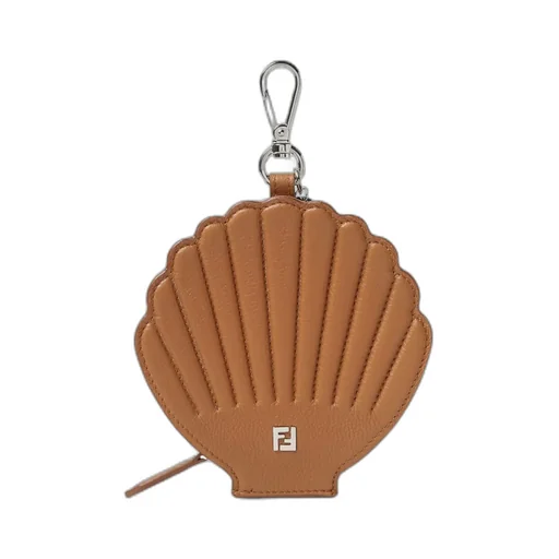 Ff Plaque Shell Shaped Charm