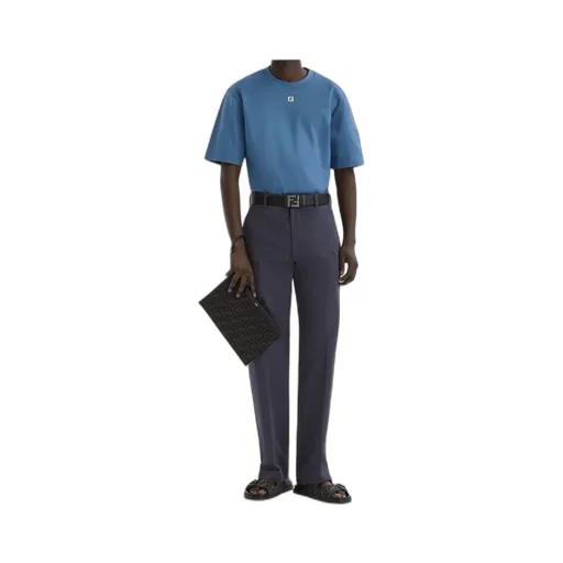 Logo Plaque Tailored Trousers