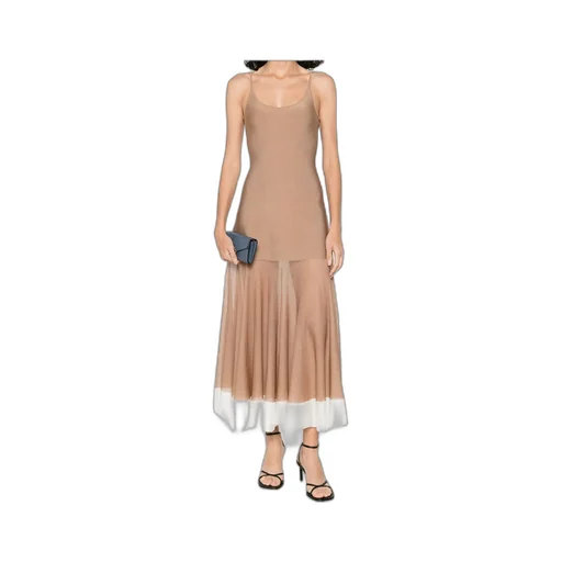 Sleeveless Knitted Maxi Dress