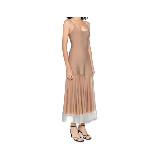 Sleeveless Knitted Maxi Dress