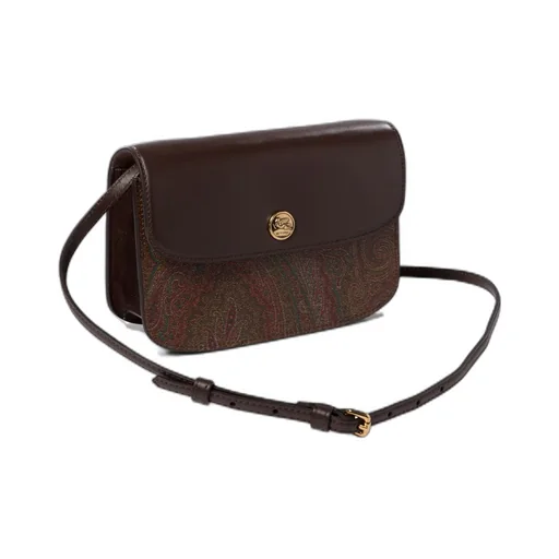 Logo Plaque Shoulder Bag