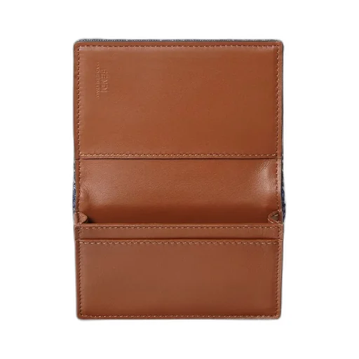 Logo Detailed Ff Jacquard Cardholder