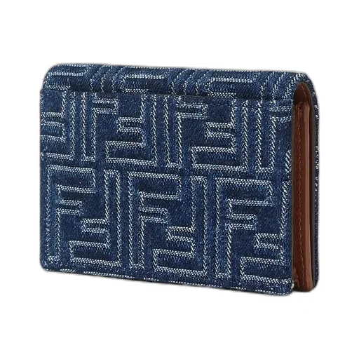 Logo Detailed Ff Jacquard Cardholder