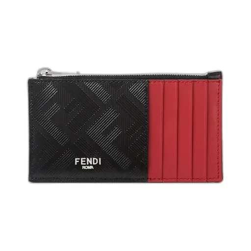 Ff-Pattern Zip Cardholder
