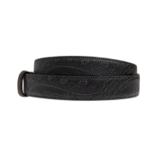Paisley Printed Buckled Belt